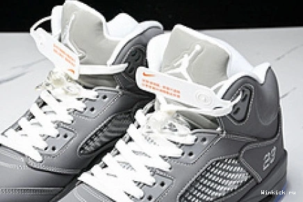 5 Jordan 'Wolf Retro Grey' 0830